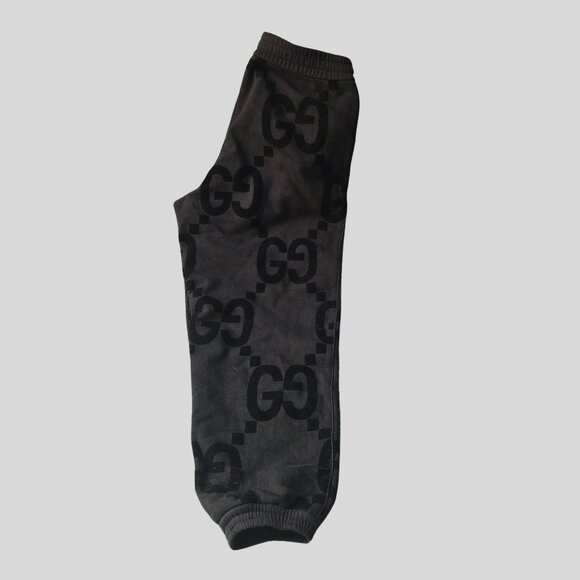 SOLD Authenticated Gucci GG Flock Print Black Cotton  Sweatpants XL MSRP $1,800 - Picture 11 of 11